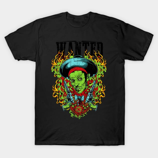 owboy zombies T-Shirt by MuftiArt